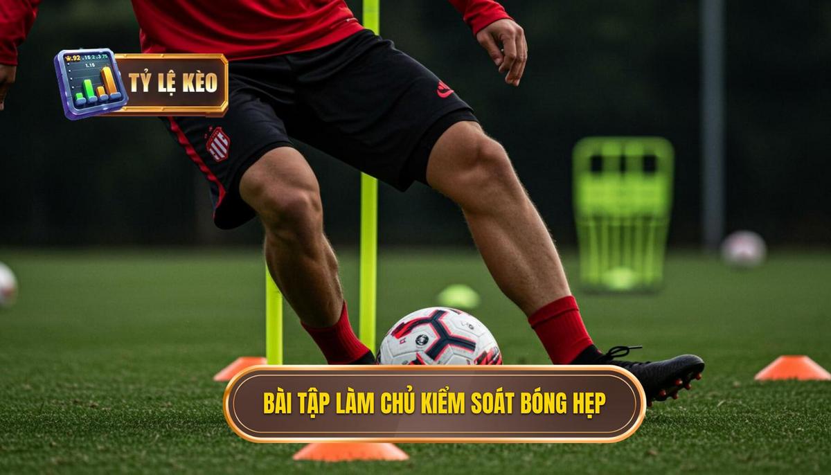 Các bài tập chuyên sâu để làm chủ Kỹ thuật kiểm soát bóng trong không gian hẹp
