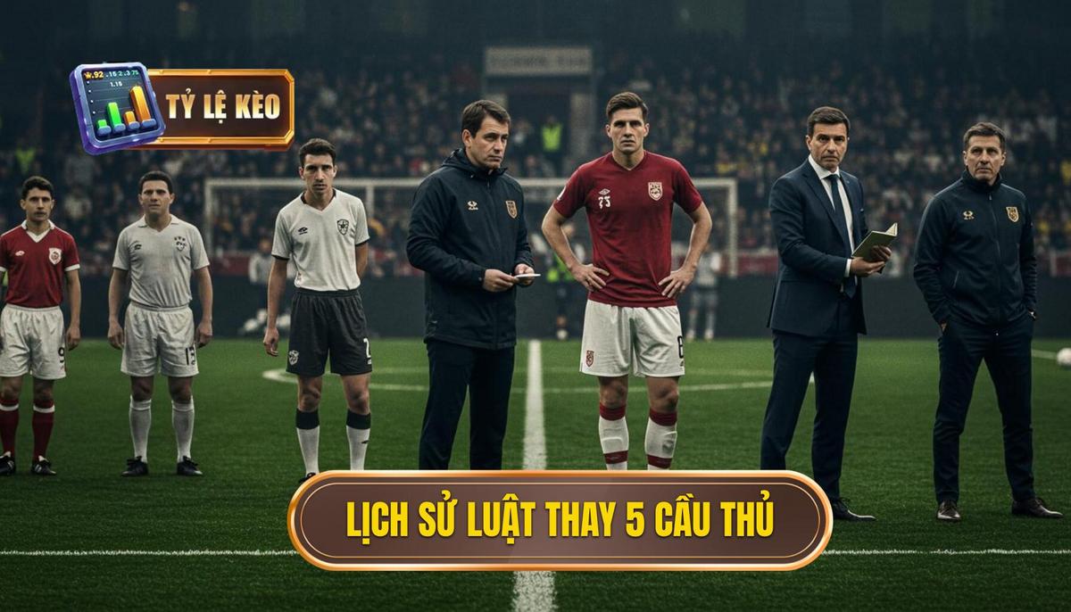 Nguồn Gốc và Sự Phát Triển Của Luật Thay Người 5 Cầu Thủ