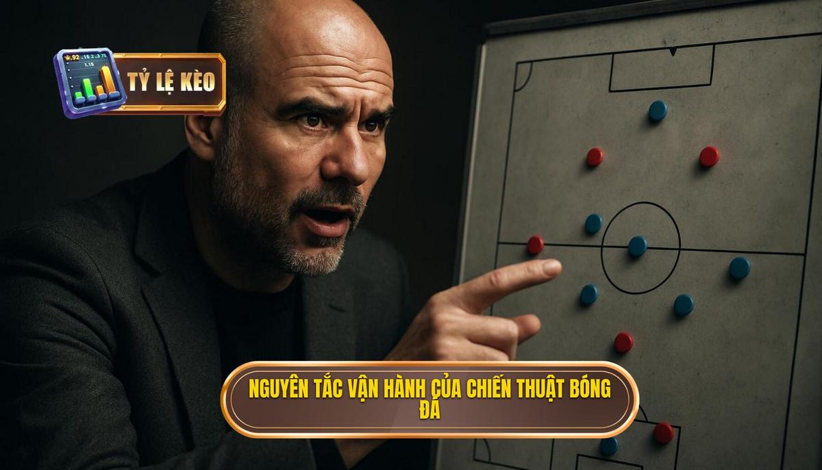 Nguyên tắc vận hành cốt lõi của Chiến thuật bóng đá 3-3-3-1