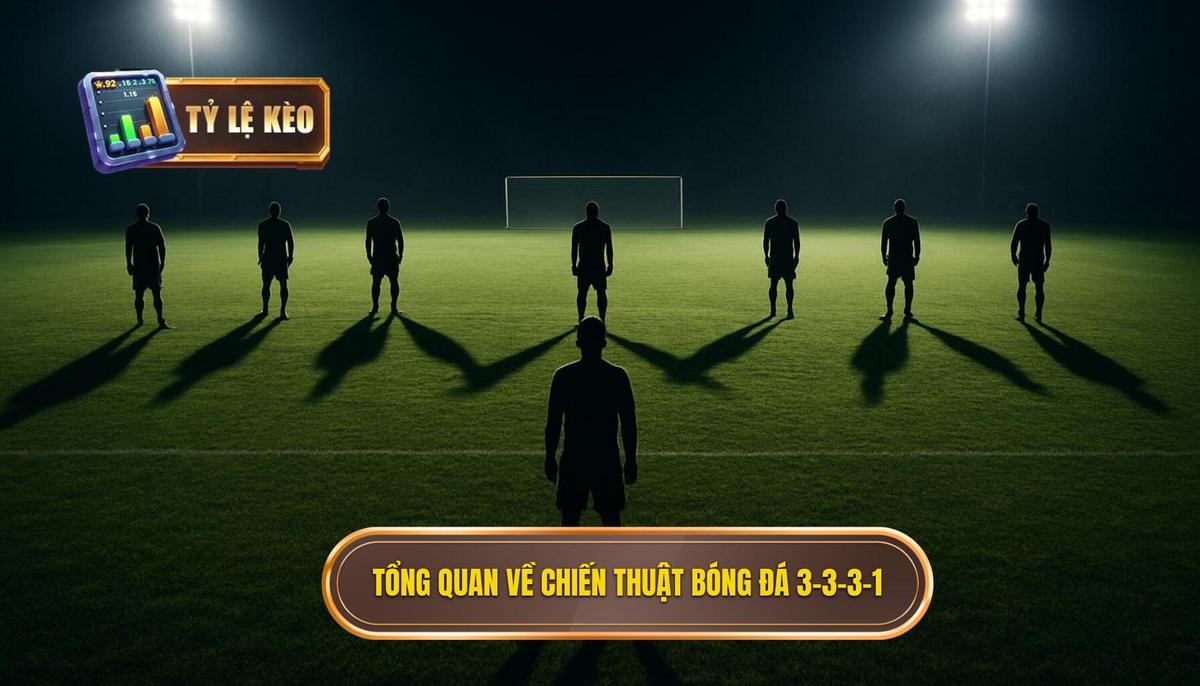 Tổng quan về Chiến thuật bóng đá 3-3-3-1