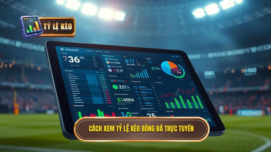 Cách xem tỷ lệ kèo bóng đá trực tuyến