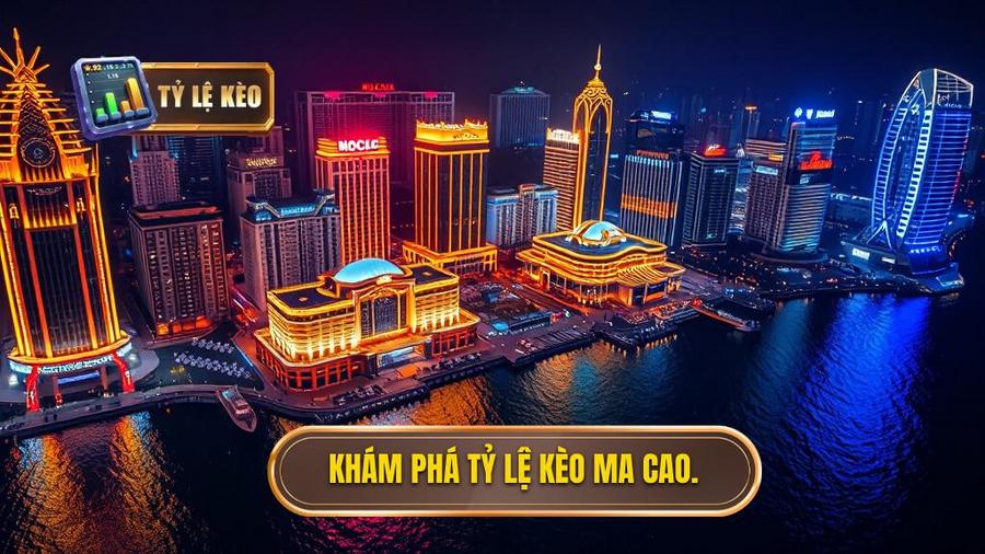 Khám phá tỷ lệ kèo Ma Cao.