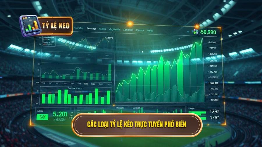 Các loại tỷ lệ kèo trực tuyến phổ biến
